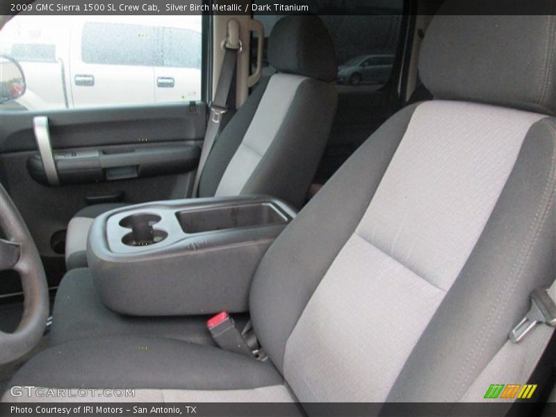 Silver Birch Metallic / Dark Titanium 2009 GMC Sierra 1500 SL Crew Cab