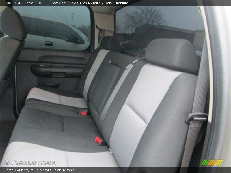 Silver Birch Metallic / Dark Titanium 2009 GMC Sierra 1500 SL Crew Cab