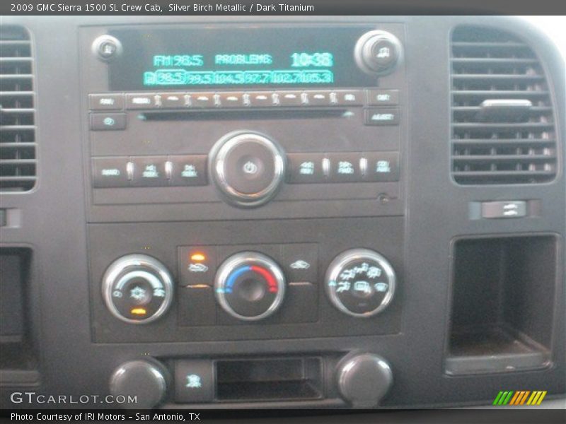 Silver Birch Metallic / Dark Titanium 2009 GMC Sierra 1500 SL Crew Cab
