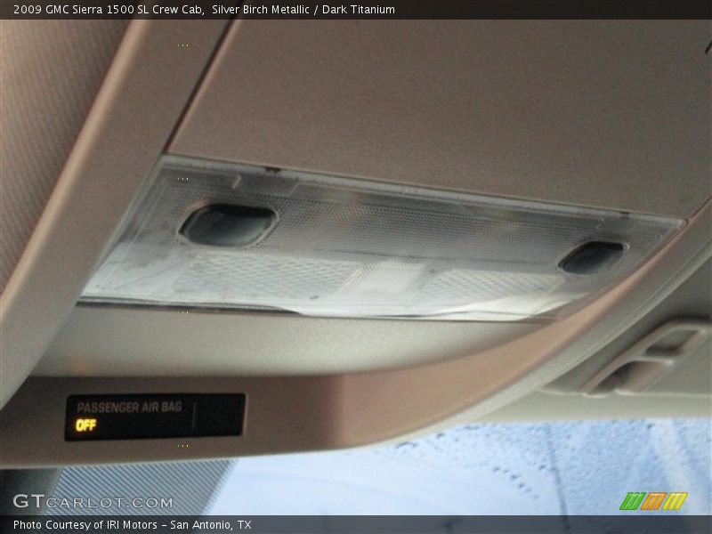Silver Birch Metallic / Dark Titanium 2009 GMC Sierra 1500 SL Crew Cab