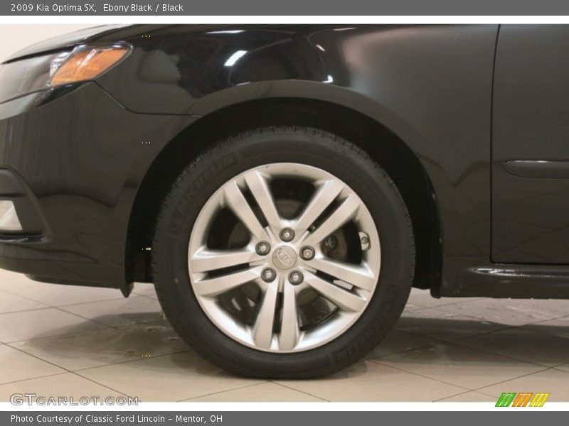 Ebony Black / Black 2009 Kia Optima SX