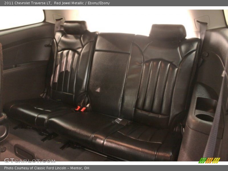 Red Jewel Metallic / Ebony/Ebony 2011 Chevrolet Traverse LT
