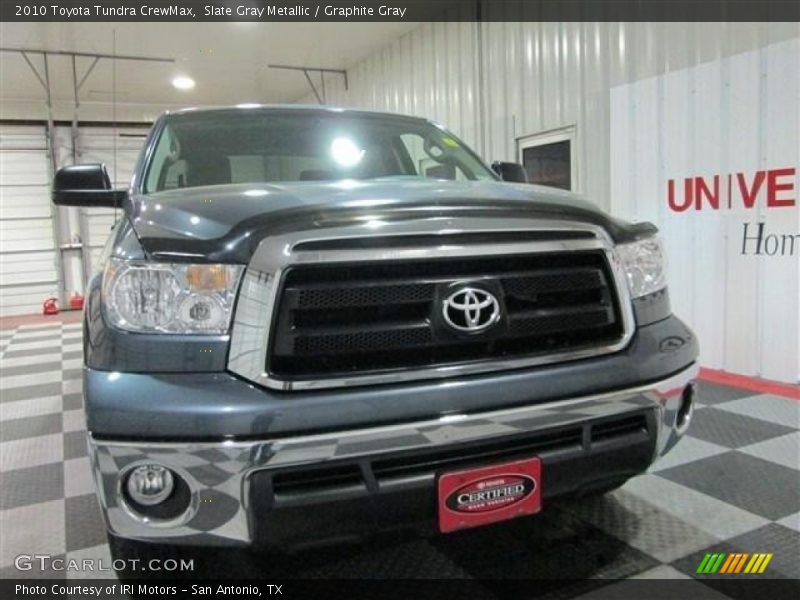 Slate Gray Metallic / Graphite Gray 2010 Toyota Tundra CrewMax