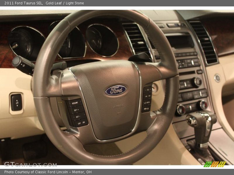 Gold Leaf / Light Stone 2011 Ford Taurus SEL