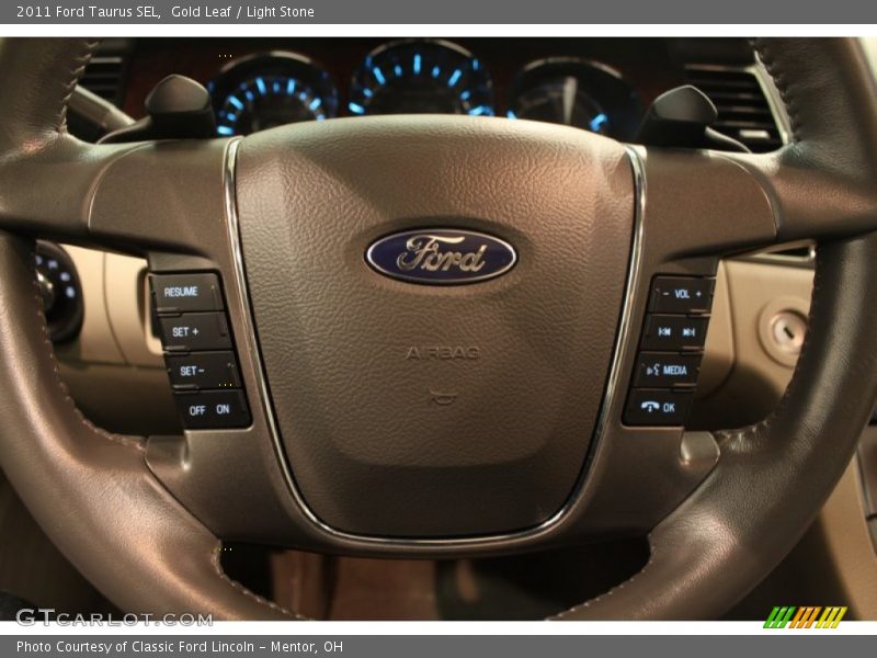 Gold Leaf / Light Stone 2011 Ford Taurus SEL