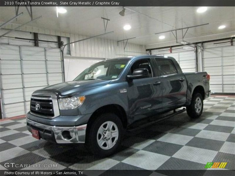 Slate Gray Metallic / Graphite Gray 2010 Toyota Tundra CrewMax