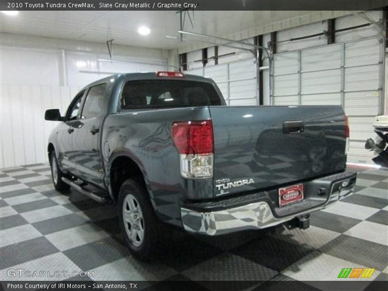 Slate Gray Metallic / Graphite Gray 2010 Toyota Tundra CrewMax