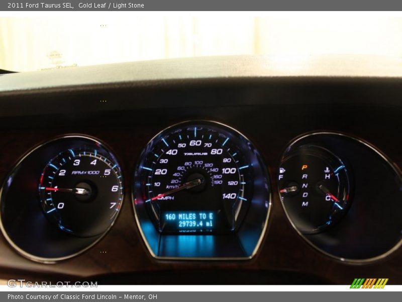 Gold Leaf / Light Stone 2011 Ford Taurus SEL