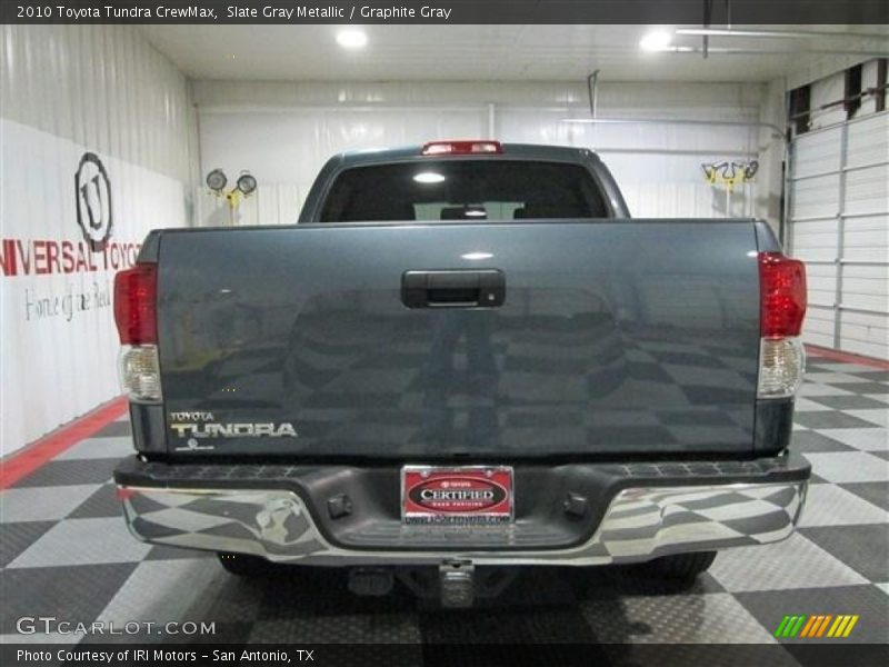 Slate Gray Metallic / Graphite Gray 2010 Toyota Tundra CrewMax