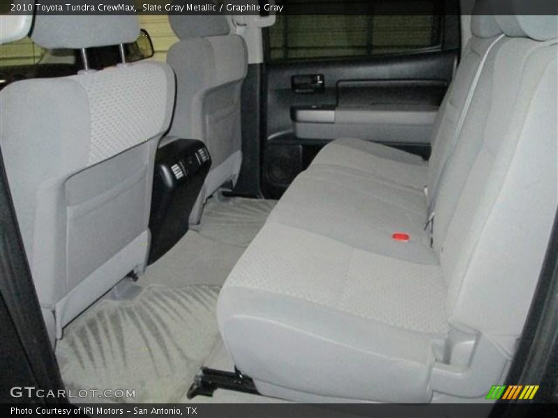 Slate Gray Metallic / Graphite Gray 2010 Toyota Tundra CrewMax