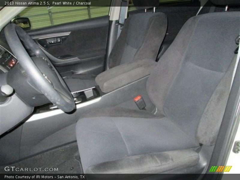Pearl White / Charcoal 2013 Nissan Altima 2.5 S