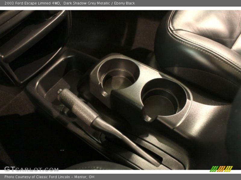 Dark Shadow Grey Metallic / Ebony Black 2003 Ford Escape Limited 4WD