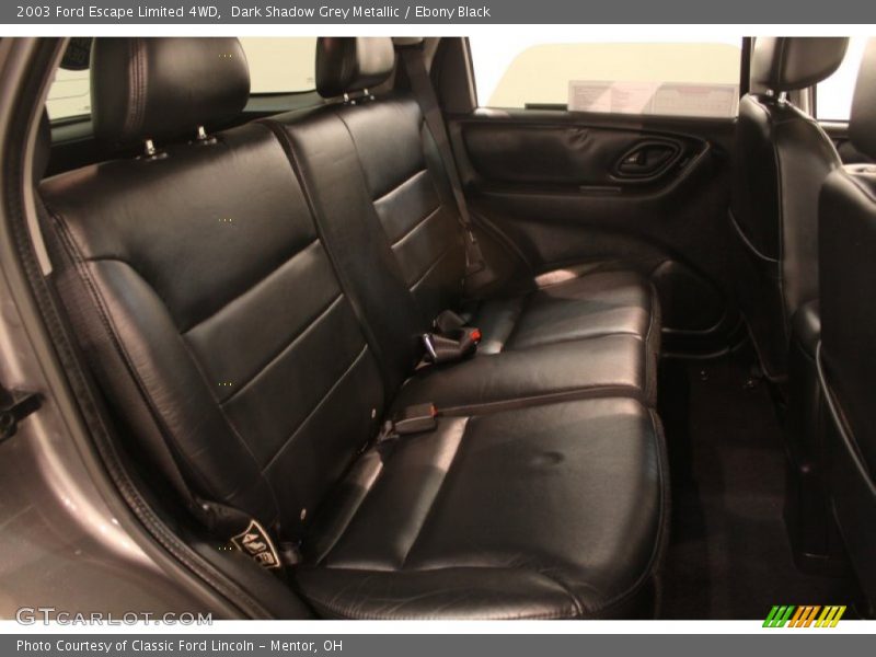 Dark Shadow Grey Metallic / Ebony Black 2003 Ford Escape Limited 4WD