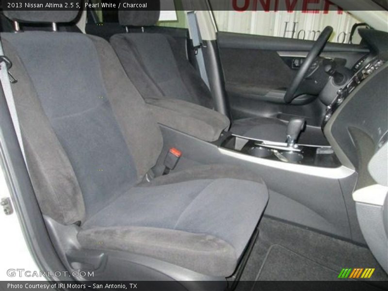 Pearl White / Charcoal 2013 Nissan Altima 2.5 S