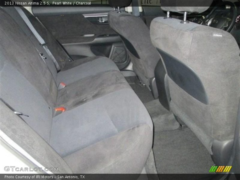 Pearl White / Charcoal 2013 Nissan Altima 2.5 S