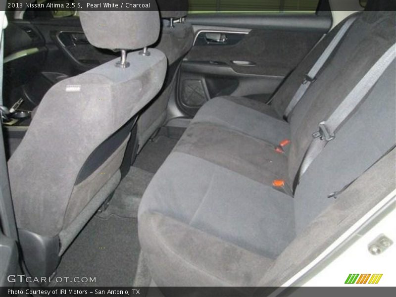 Pearl White / Charcoal 2013 Nissan Altima 2.5 S
