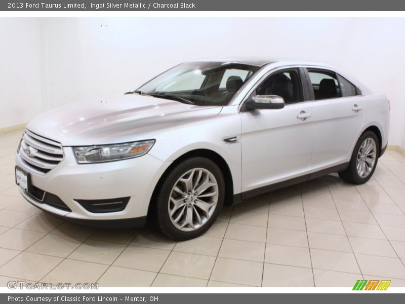 Ingot Silver Metallic / Charcoal Black 2013 Ford Taurus Limited