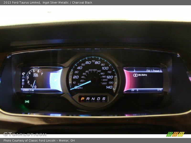 Ingot Silver Metallic / Charcoal Black 2013 Ford Taurus Limited