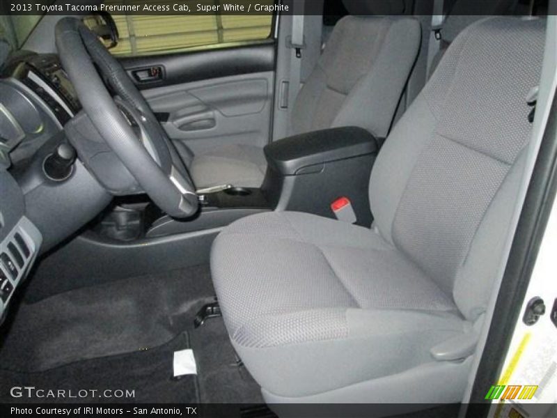 Super White / Graphite 2013 Toyota Tacoma Prerunner Access Cab