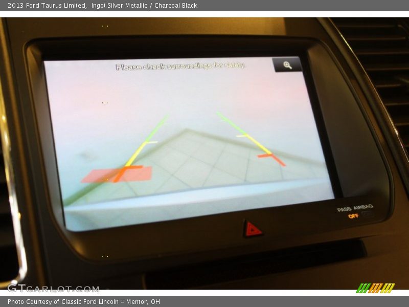 Ingot Silver Metallic / Charcoal Black 2013 Ford Taurus Limited