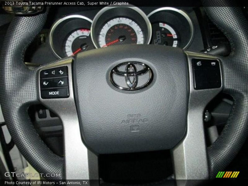 Super White / Graphite 2013 Toyota Tacoma Prerunner Access Cab