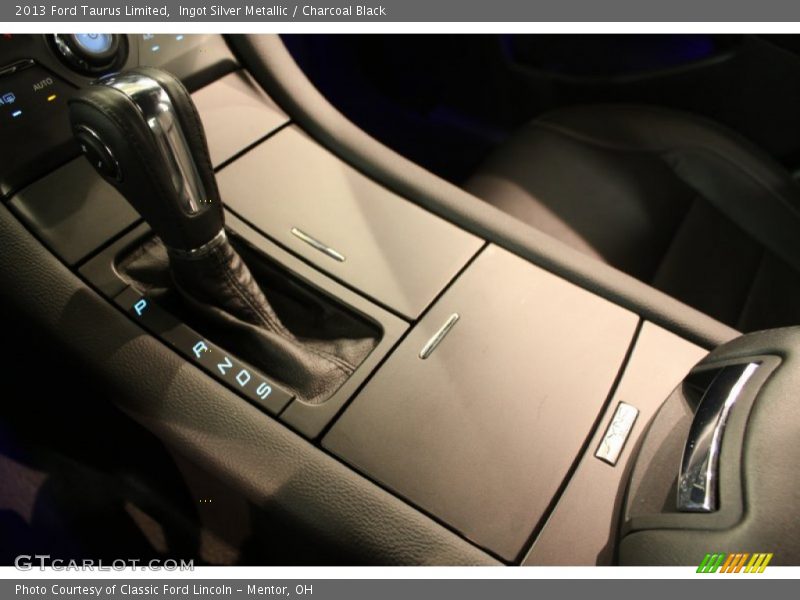 Ingot Silver Metallic / Charcoal Black 2013 Ford Taurus Limited