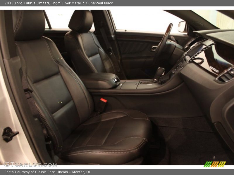 Ingot Silver Metallic / Charcoal Black 2013 Ford Taurus Limited