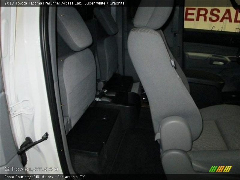 Super White / Graphite 2013 Toyota Tacoma Prerunner Access Cab