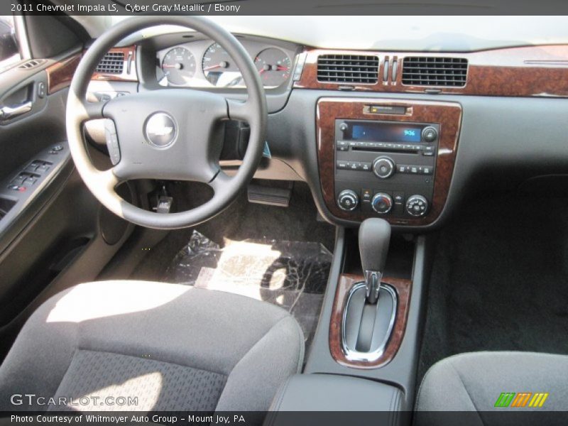 Cyber Gray Metallic / Ebony 2011 Chevrolet Impala LS