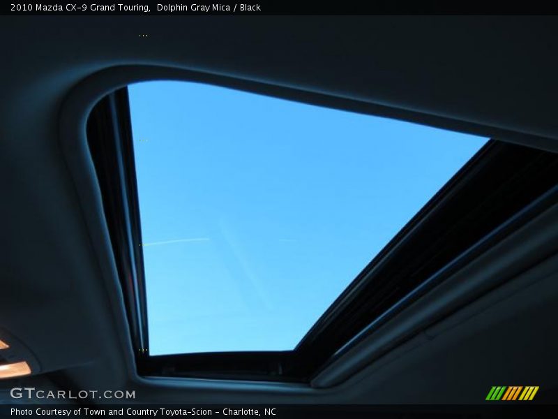 Dolphin Gray Mica / Black 2010 Mazda CX-9 Grand Touring