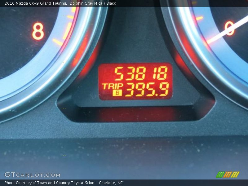 Dolphin Gray Mica / Black 2010 Mazda CX-9 Grand Touring