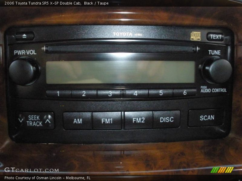 Black / Taupe 2006 Toyota Tundra SR5 X-SP Double Cab