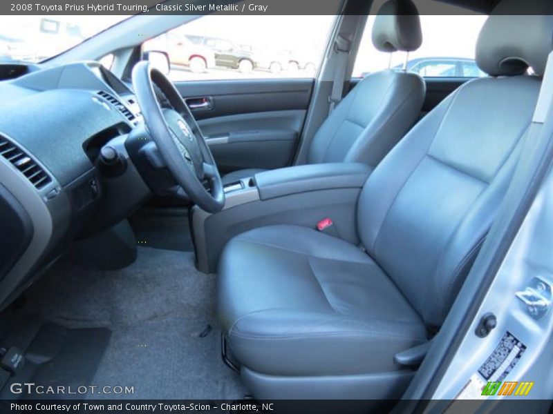 Classic Silver Metallic / Gray 2008 Toyota Prius Hybrid Touring