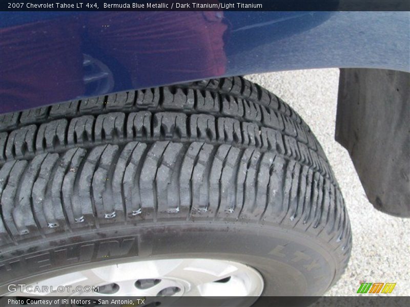 Bermuda Blue Metallic / Dark Titanium/Light Titanium 2007 Chevrolet Tahoe LT 4x4