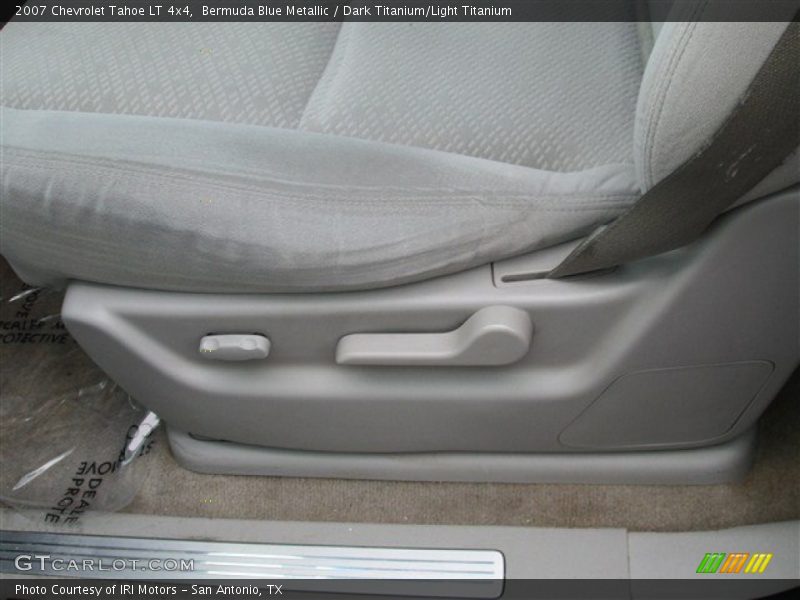 Bermuda Blue Metallic / Dark Titanium/Light Titanium 2007 Chevrolet Tahoe LT 4x4