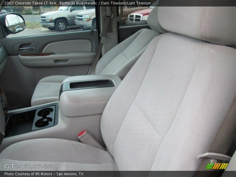Bermuda Blue Metallic / Dark Titanium/Light Titanium 2007 Chevrolet Tahoe LT 4x4