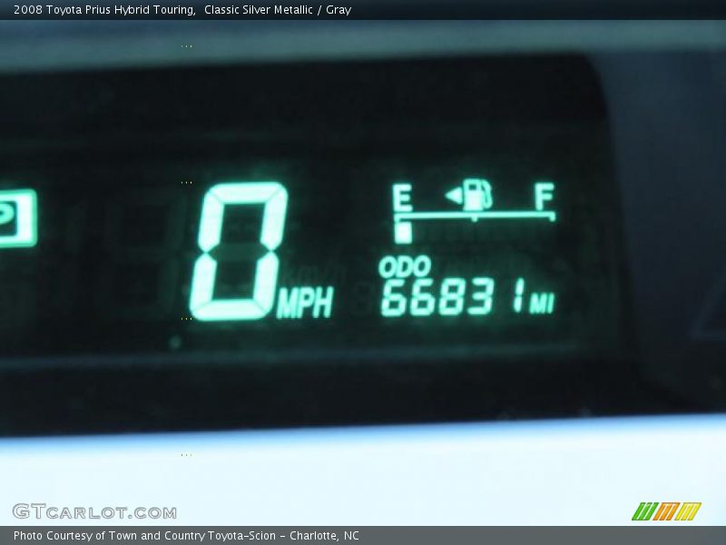 Classic Silver Metallic / Gray 2008 Toyota Prius Hybrid Touring