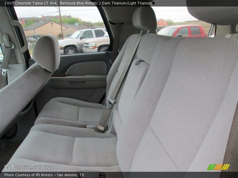 Bermuda Blue Metallic / Dark Titanium/Light Titanium 2007 Chevrolet Tahoe LT 4x4