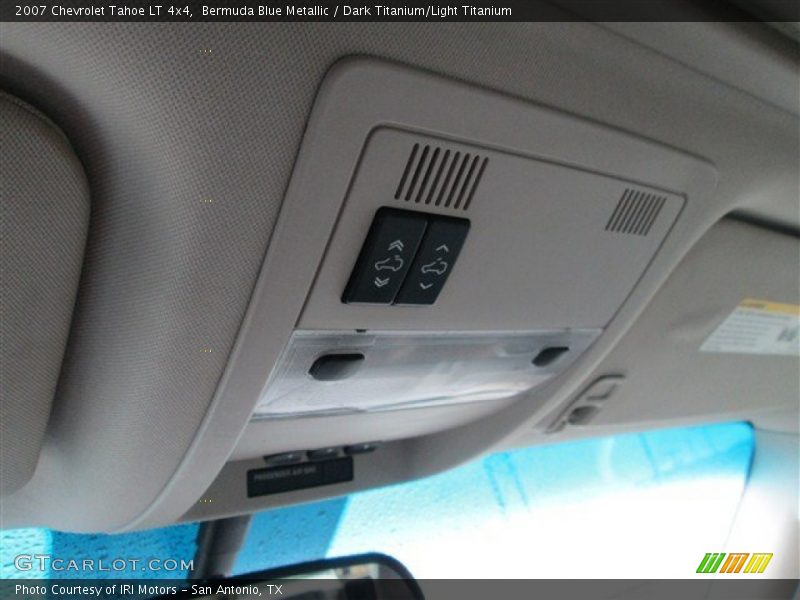 Bermuda Blue Metallic / Dark Titanium/Light Titanium 2007 Chevrolet Tahoe LT 4x4