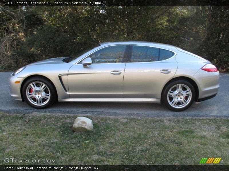  2010 Panamera 4S Platinum Silver Metallic