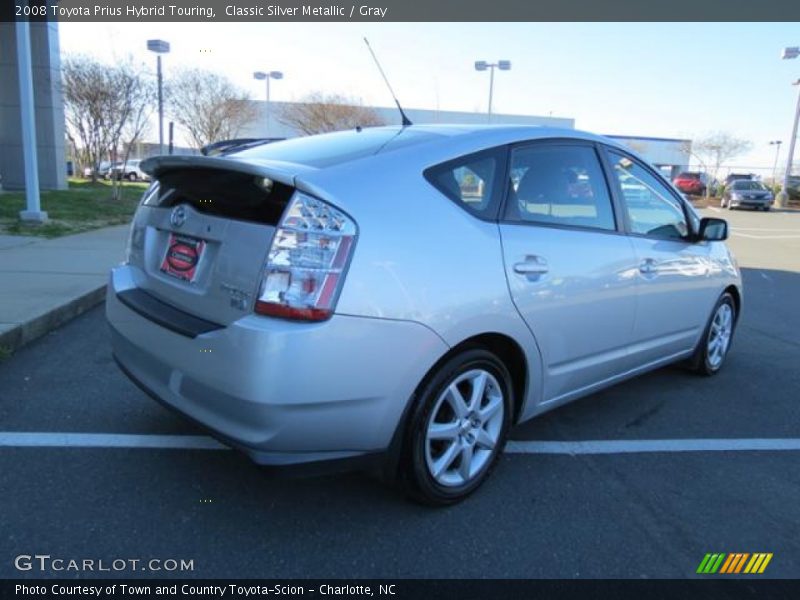 Classic Silver Metallic / Gray 2008 Toyota Prius Hybrid Touring