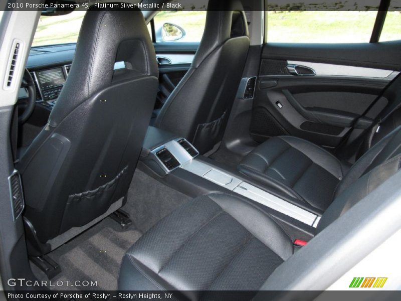 Rear Seat of 2010 Panamera 4S