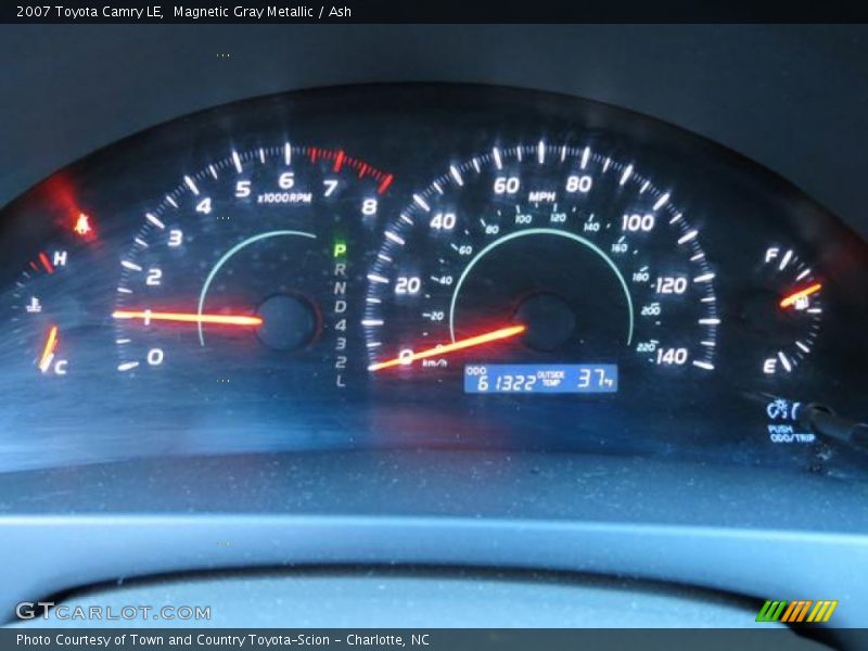 Magnetic Gray Metallic / Ash 2007 Toyota Camry LE