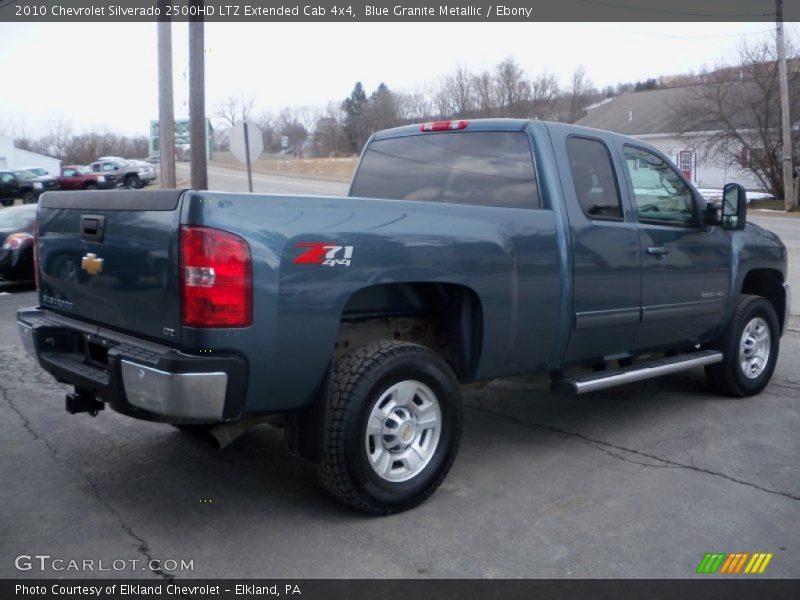 Blue Granite Metallic / Ebony 2010 Chevrolet Silverado 2500HD LTZ Extended Cab 4x4