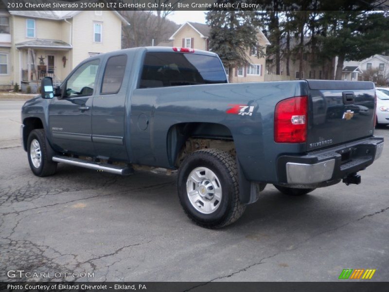 Blue Granite Metallic / Ebony 2010 Chevrolet Silverado 2500HD LTZ Extended Cab 4x4