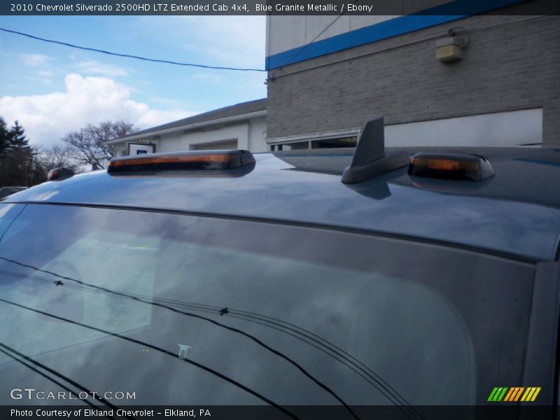 Blue Granite Metallic / Ebony 2010 Chevrolet Silverado 2500HD LTZ Extended Cab 4x4