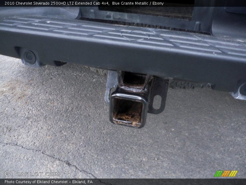 Blue Granite Metallic / Ebony 2010 Chevrolet Silverado 2500HD LTZ Extended Cab 4x4