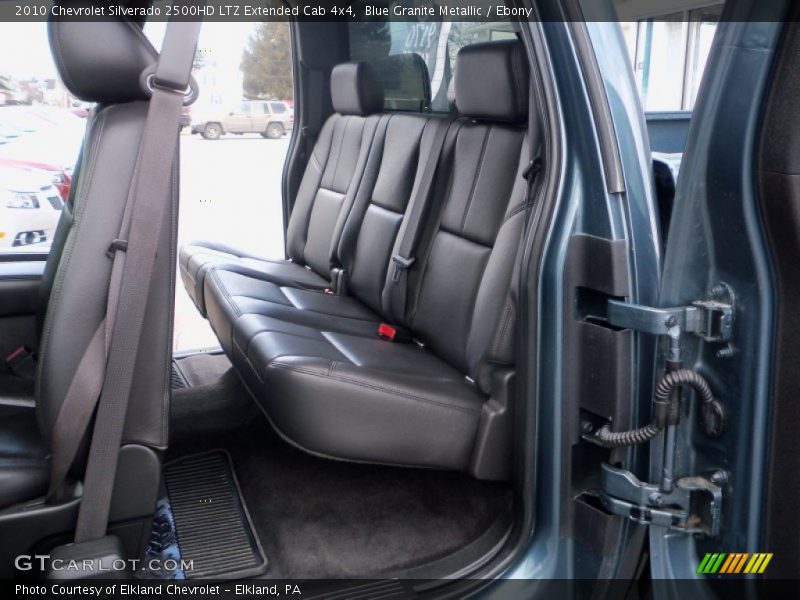 Blue Granite Metallic / Ebony 2010 Chevrolet Silverado 2500HD LTZ Extended Cab 4x4
