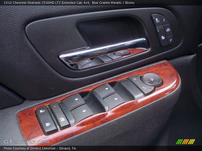 Blue Granite Metallic / Ebony 2010 Chevrolet Silverado 2500HD LTZ Extended Cab 4x4