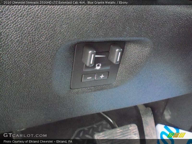 Blue Granite Metallic / Ebony 2010 Chevrolet Silverado 2500HD LTZ Extended Cab 4x4